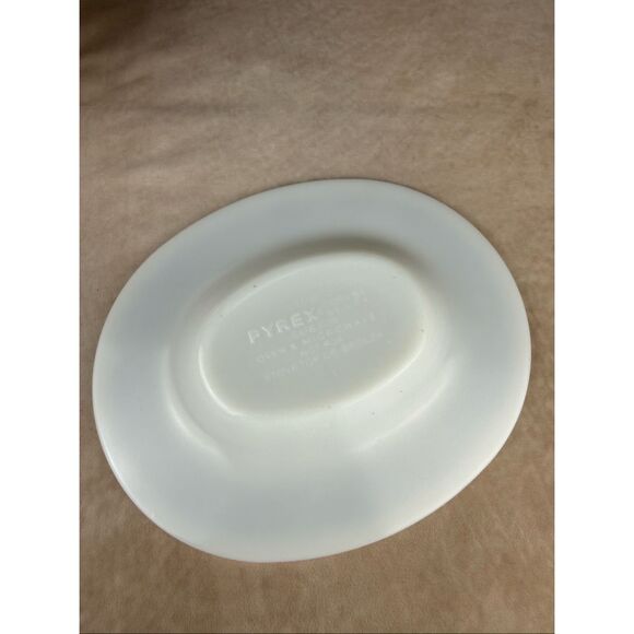 Vintage Pyrex Woodland Brown Gravy Boat and Drip Tray Mod MCM 1970s - Picture 5 of 11